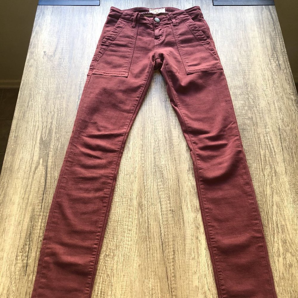Current/Elliot Burnt Orange Skinny Pant